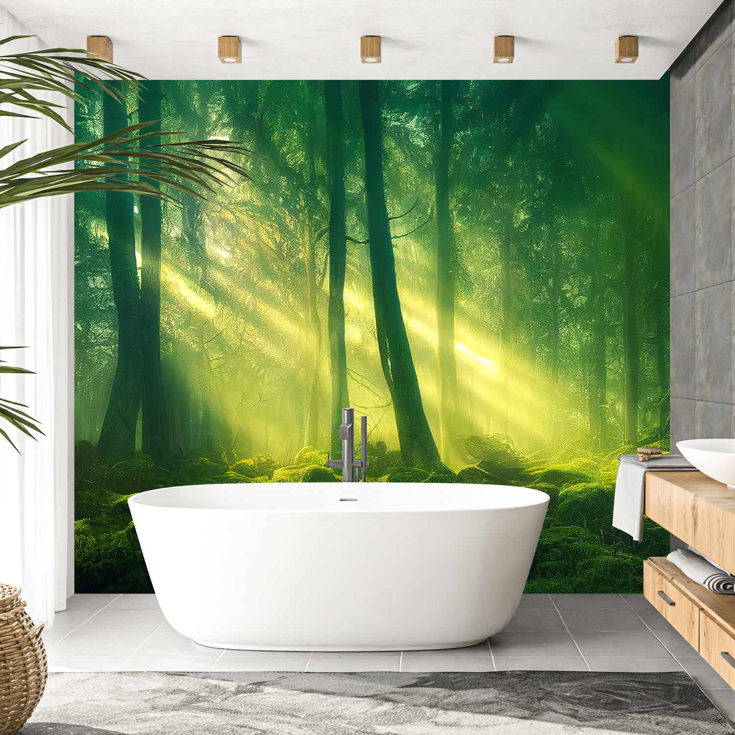 Badewannenrückwand - individuelles Design